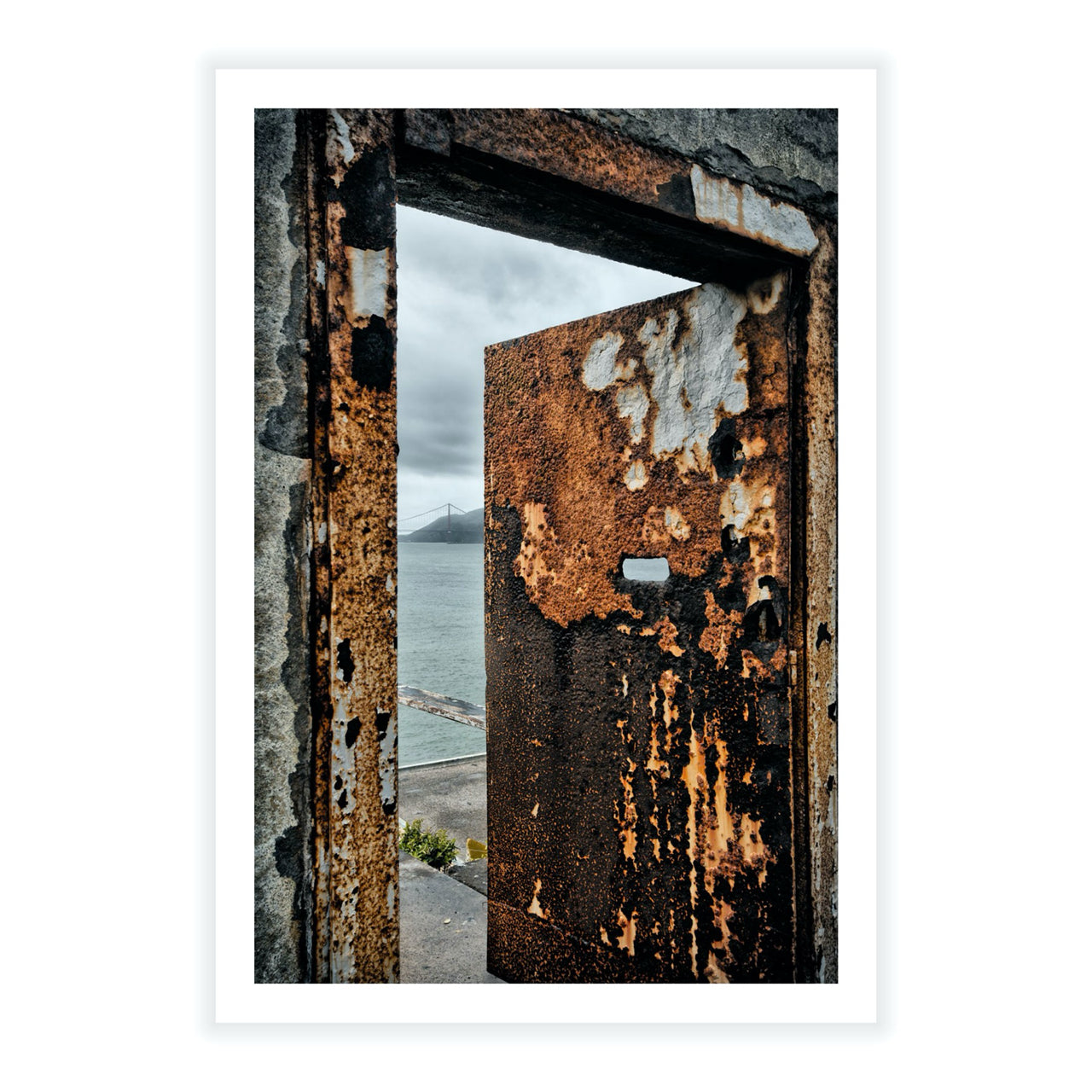 A Peek at the Golden Gate - Fine Art Print