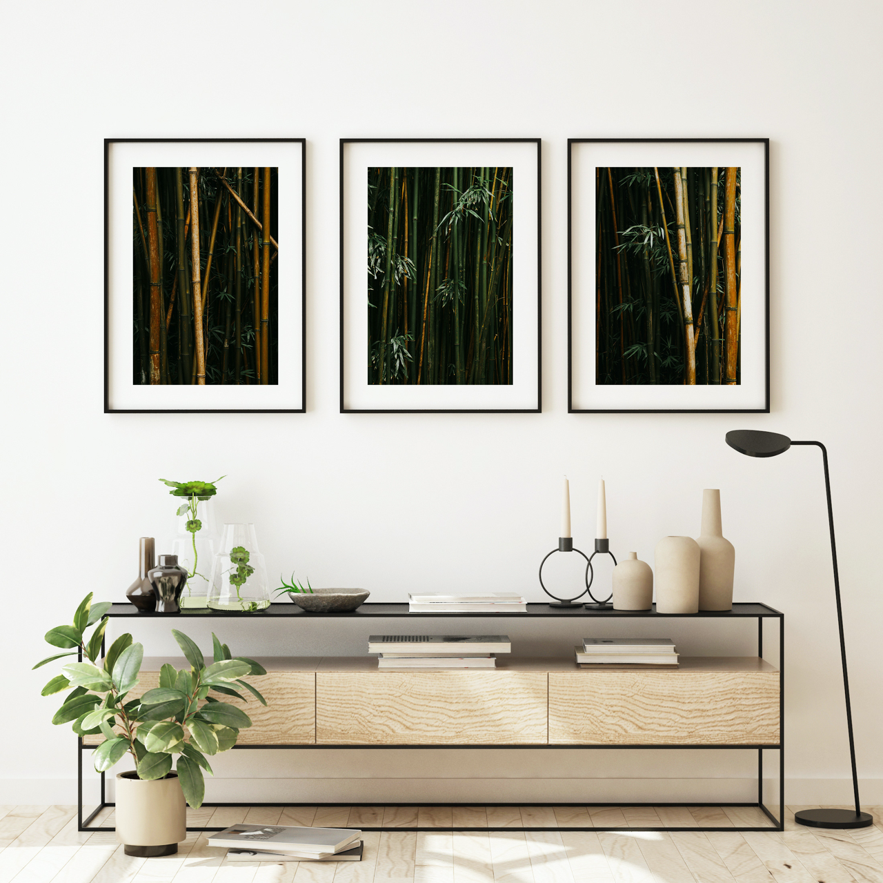 "Bamboo II" Nature Photography Print