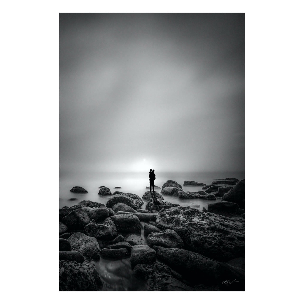 "Bonded" Coastal Photography Print