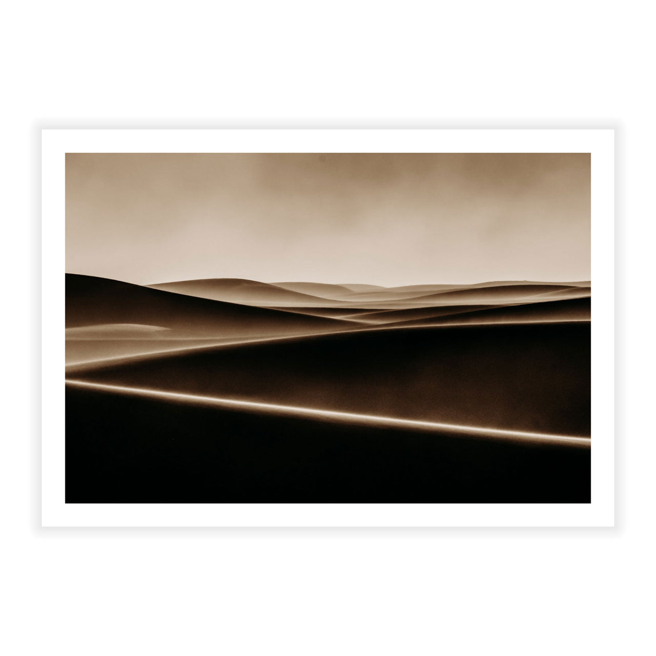Bronze Waves of Sand - Fine Art Print
