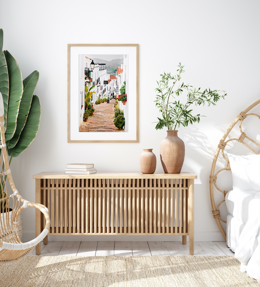 "Calle de Blanco" Spain Photography Print