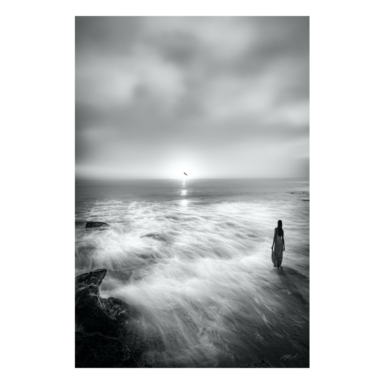 "Compelled" Coastal Photography Print