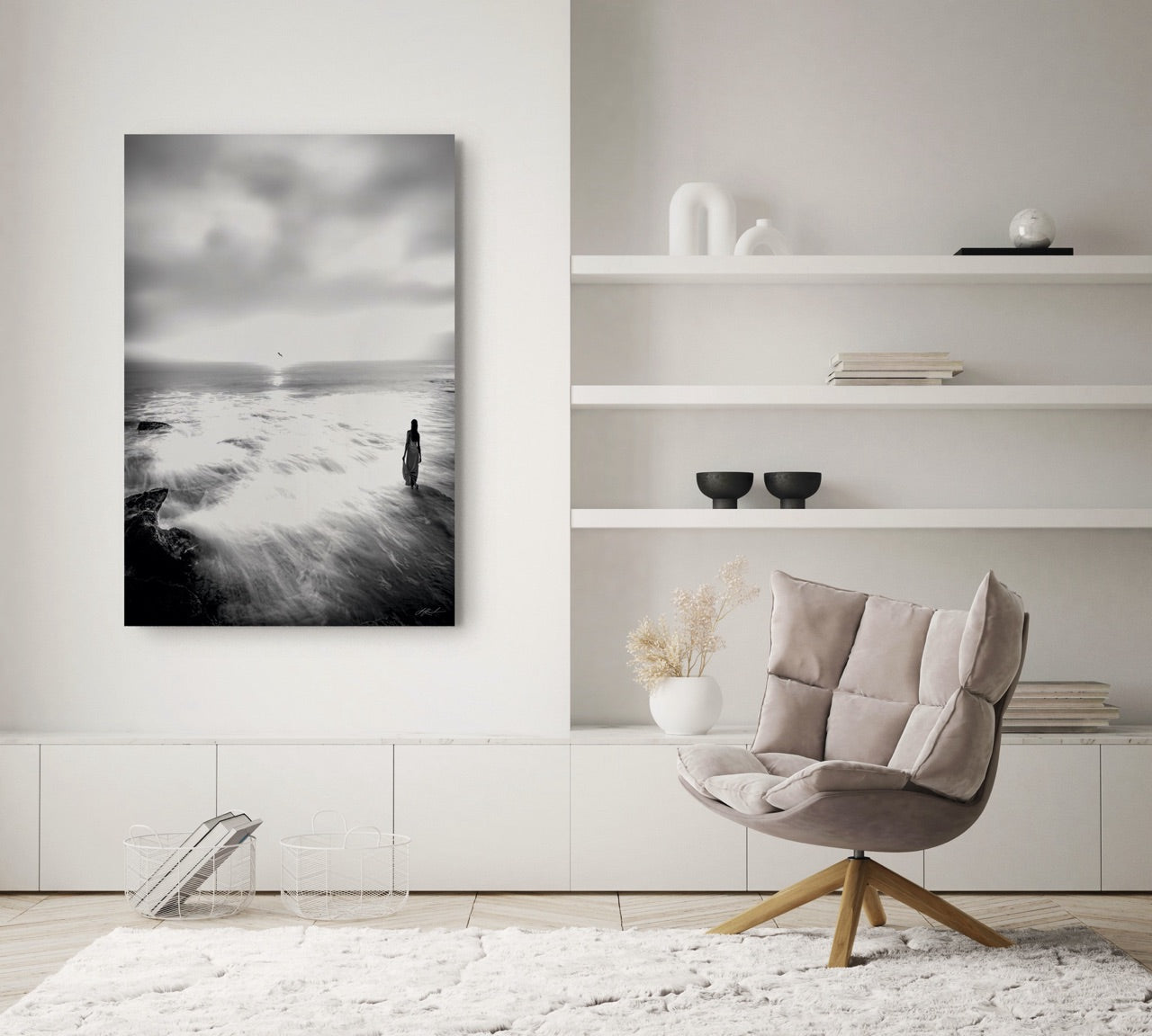 "Compelled" Coastal Photography Print