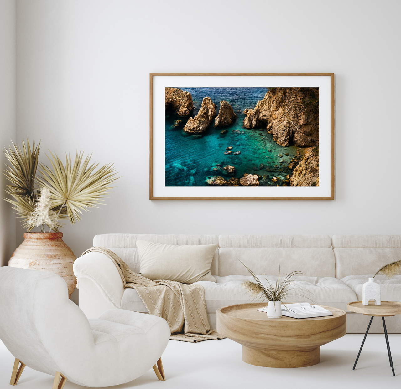 "Esmeralda II" Coastal Wall Art