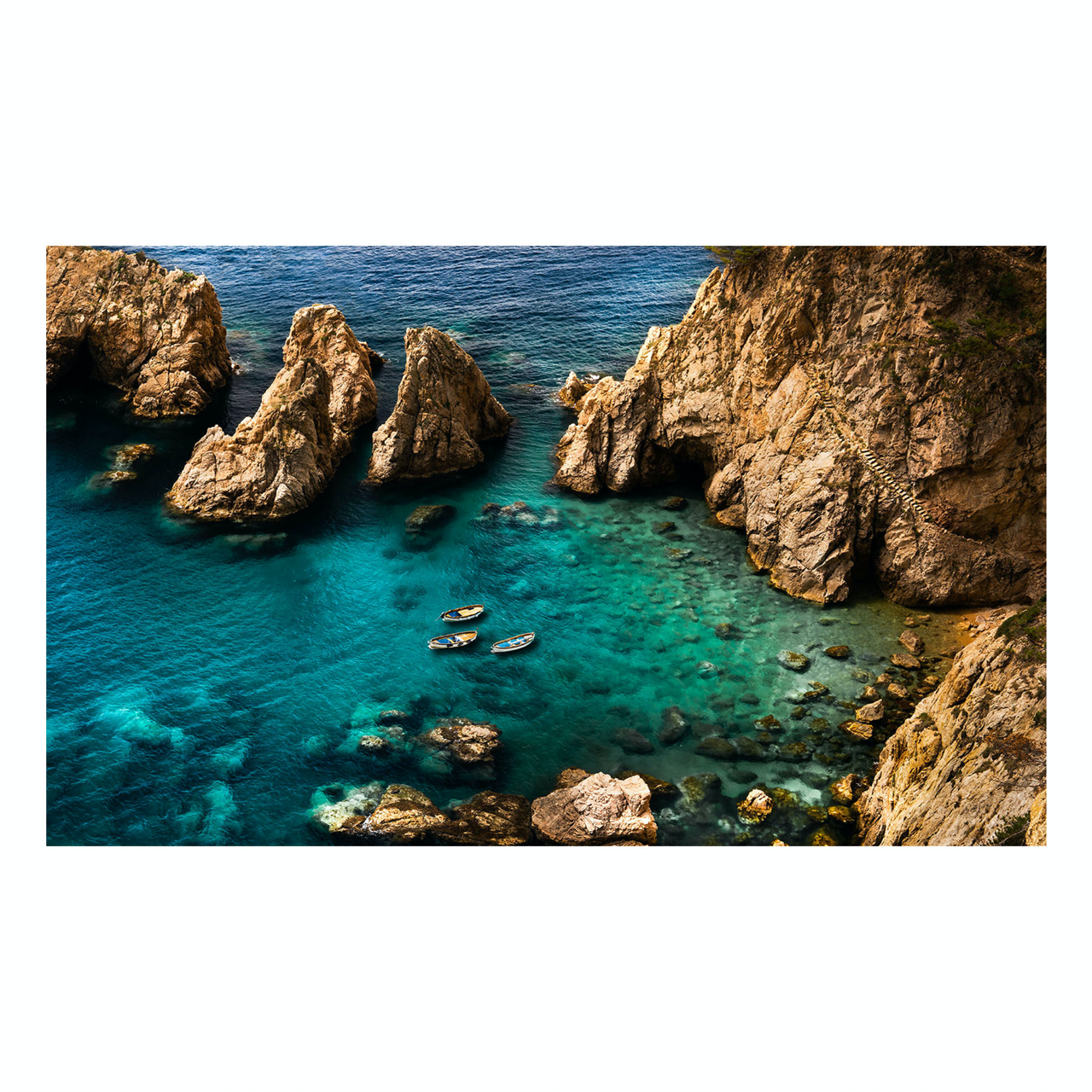 "Esmeralda II" Coastal Wall Art