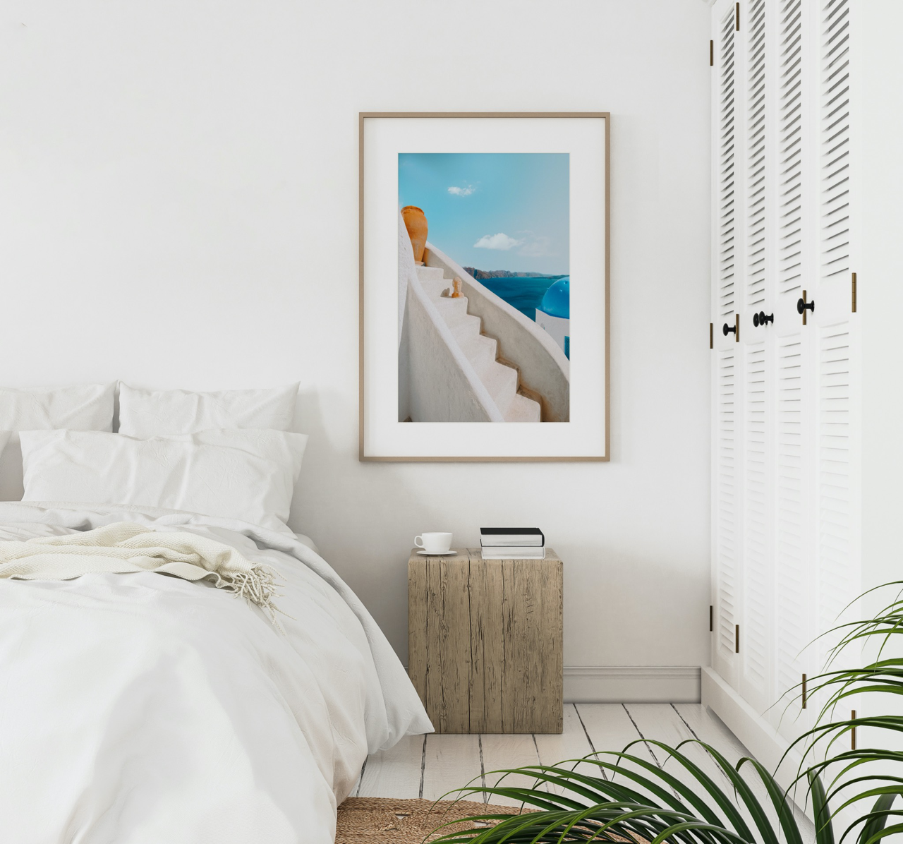 "Terracotta" Santorini Wall Art