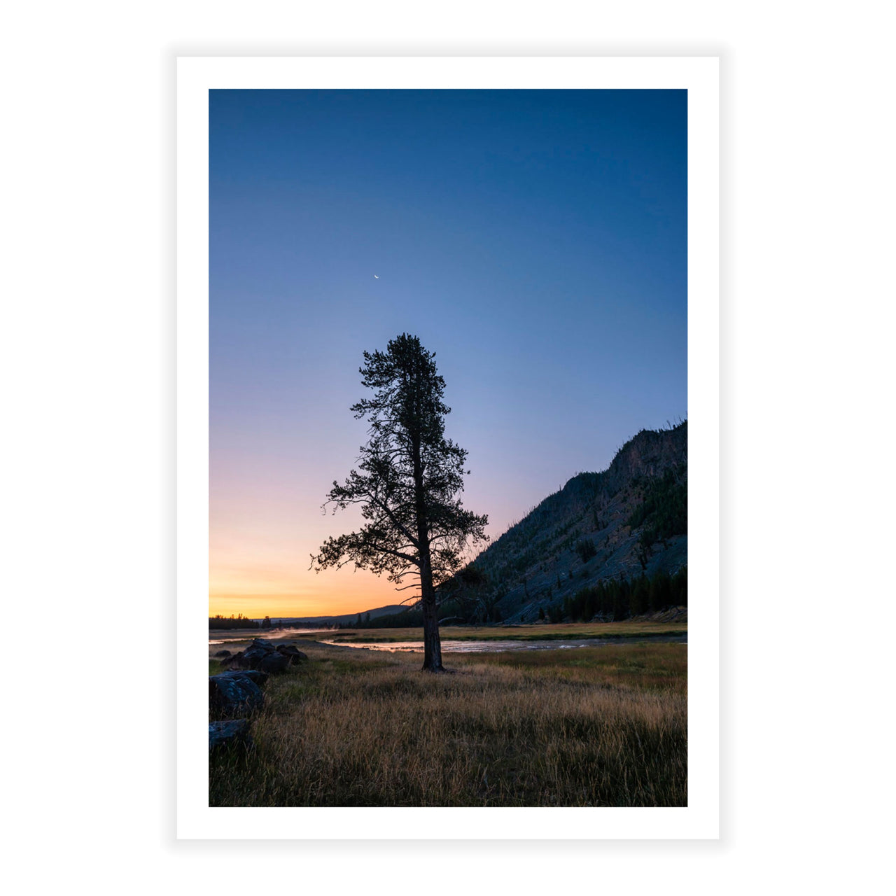 Twilight in Yellowstone - Fine Art Print