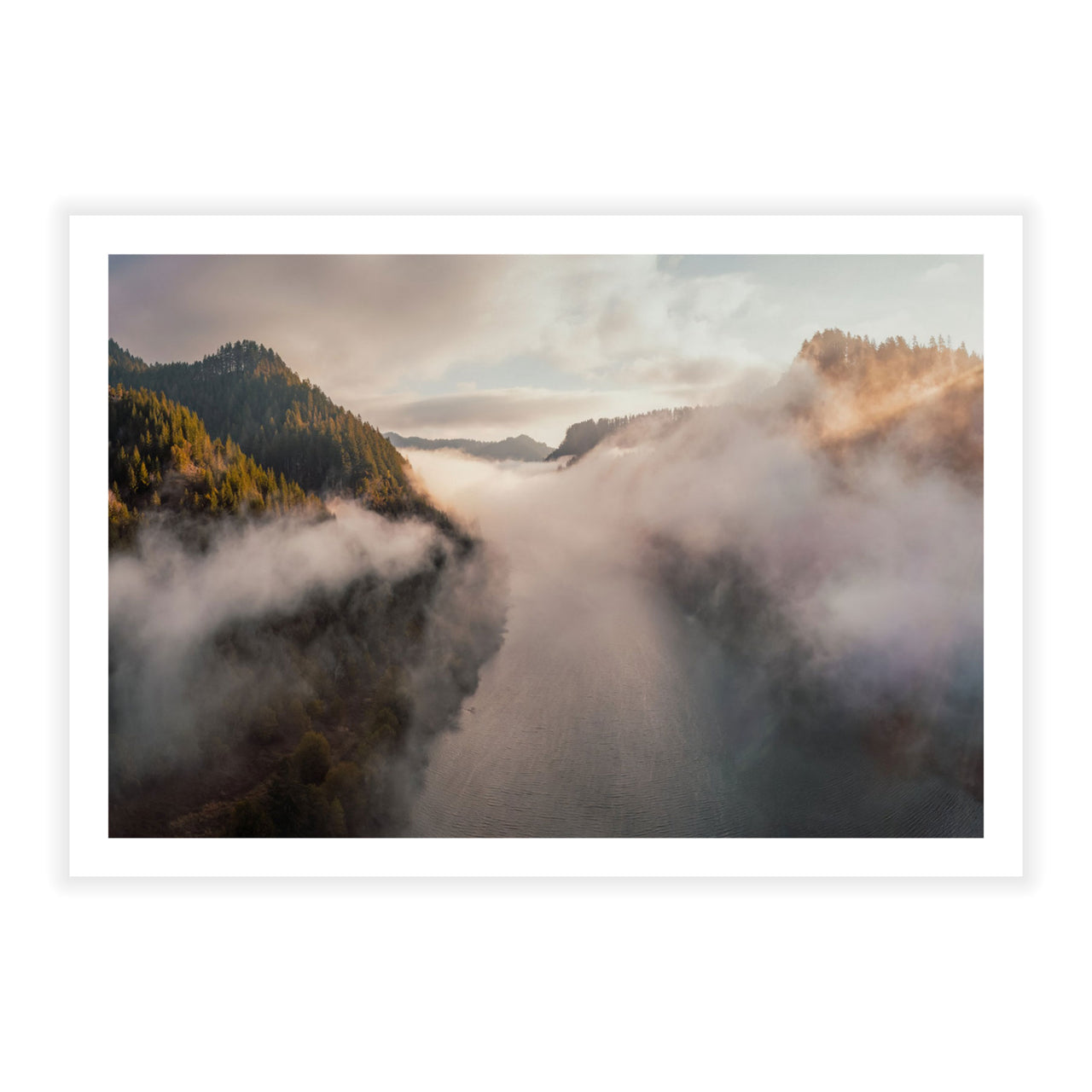 Umpqua River Sunrise - Fine Art Print