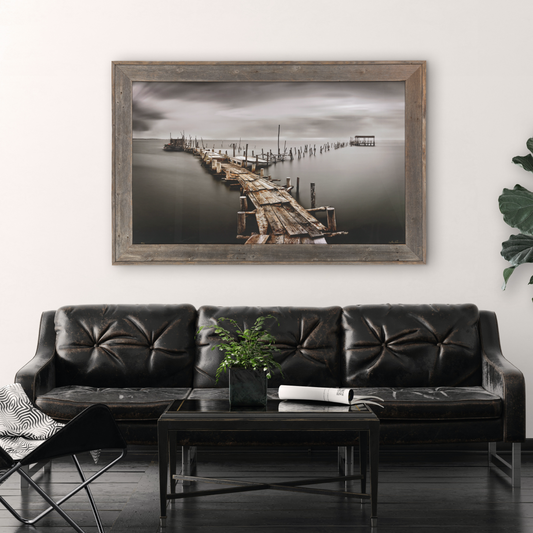 "A Sense of Balance" Portugal Black and White Photography Print