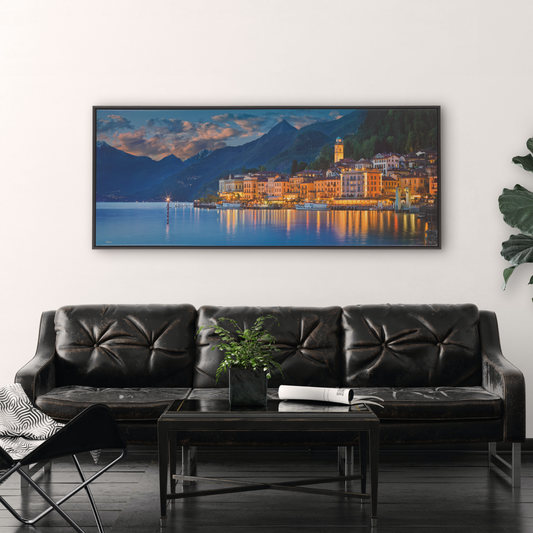 "Bella Bellagio" Italy Panoramic Photography Print