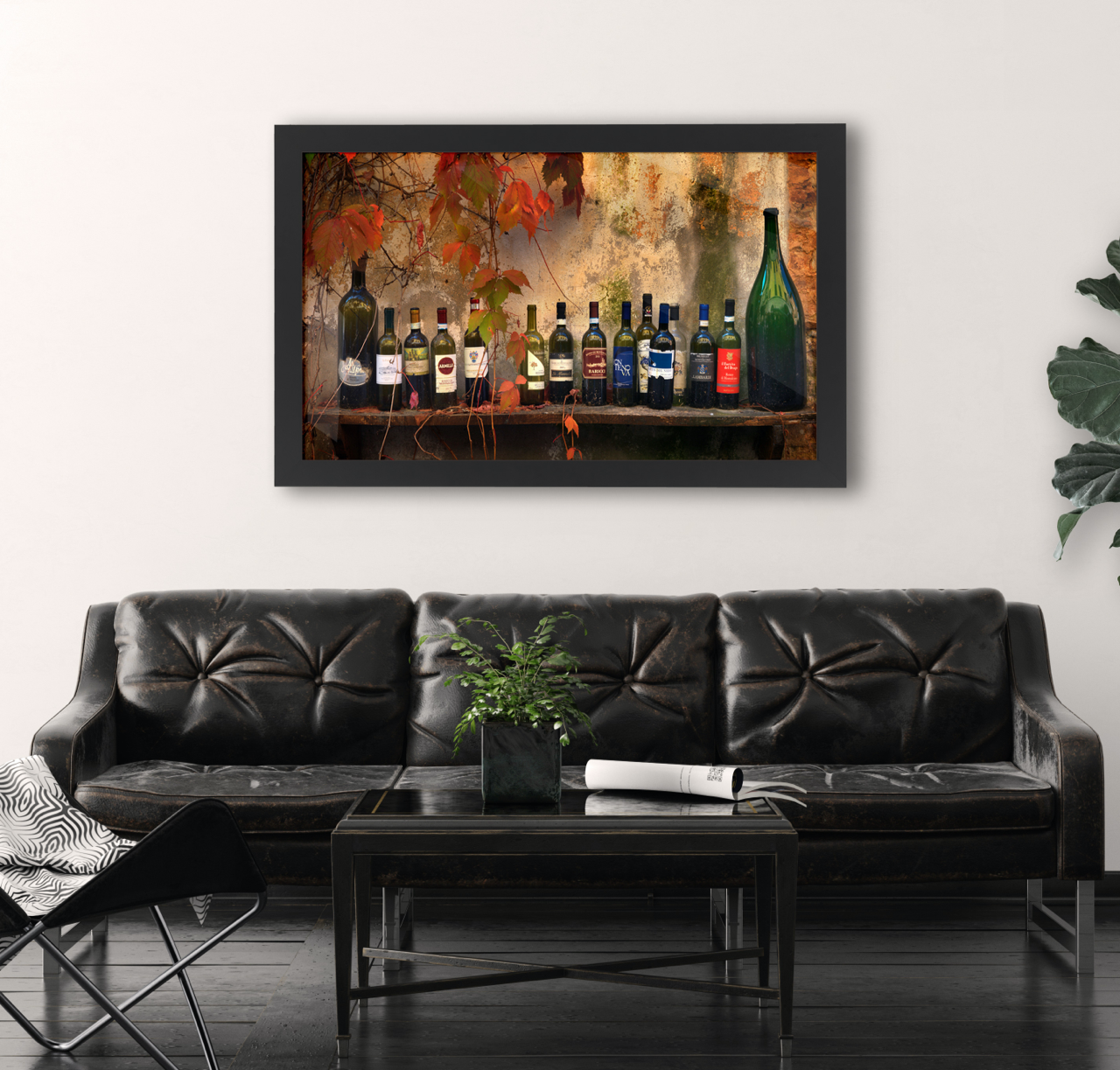 "Buon Vino" Italian Wine Photography Print