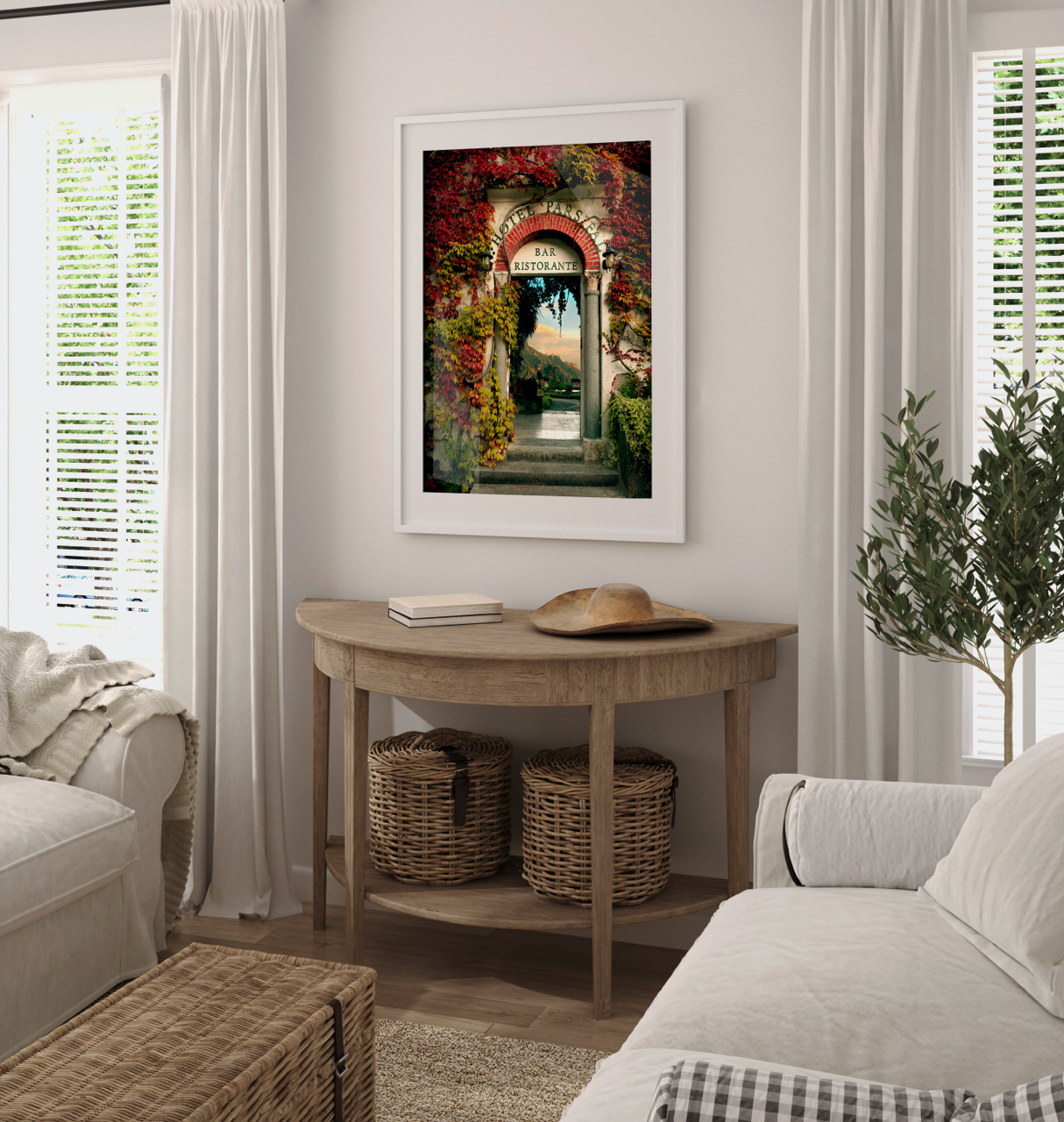 "Hotel Parsifal" Italy Photography Print