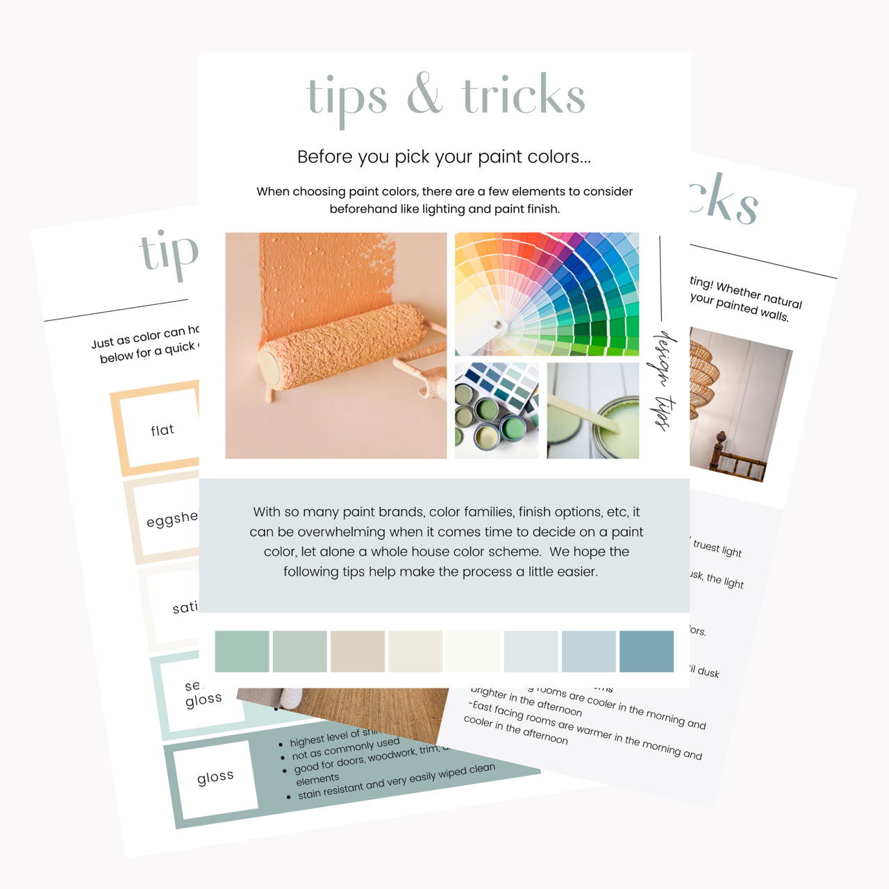 Coastal Paint Palettes | Sherwin Williams PDF