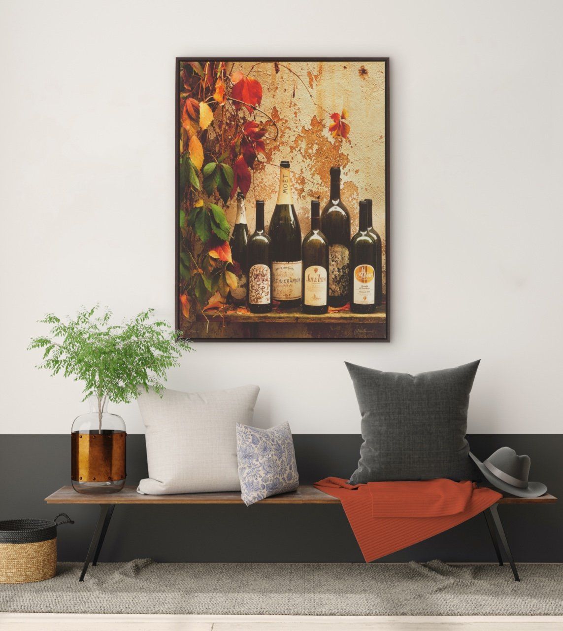 Fine Art Prints - "Wine Harvest" | Framed Gallery Wrapped Canvas