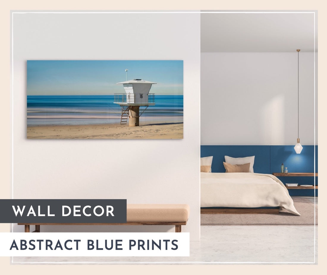 Wall Decor: Abstract Blues