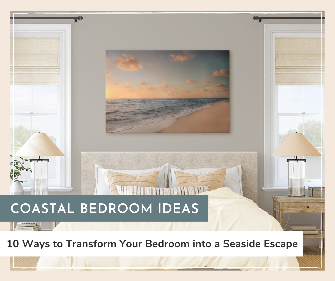 Coastal Bedroom Ideas - MK Envision Galleries