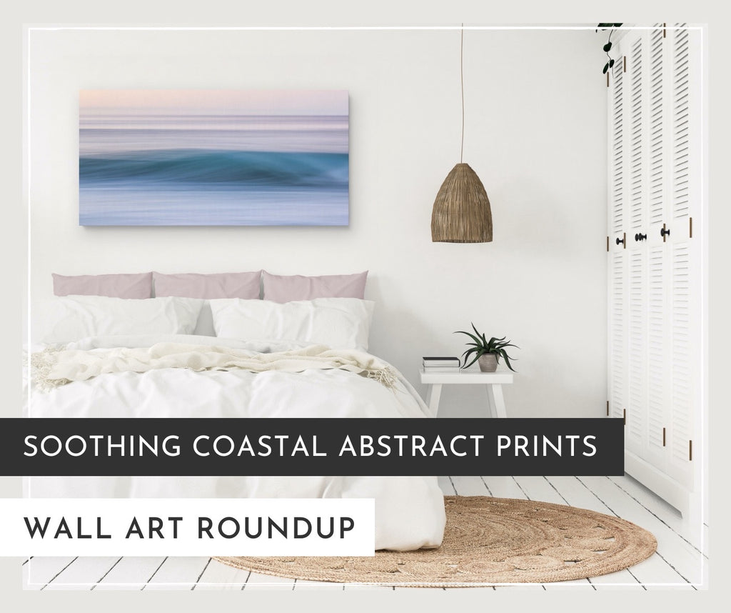 Soothing Coastal Abstract Art