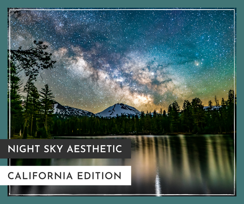 Night Sky Aesthetic - California Edition