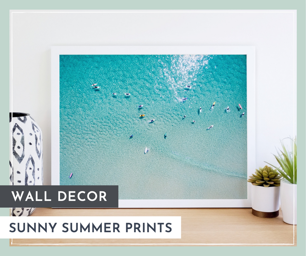 Wall Art Roundup: Sunny Summer Prints