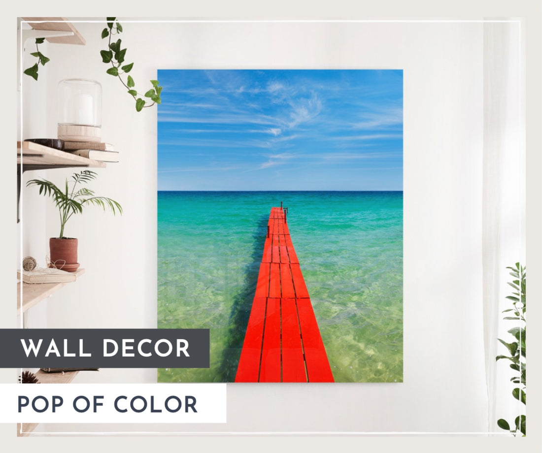 Wall Art Inspiration: Pop of Color