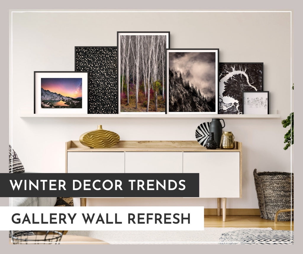 Winter Decor Trends: Gallery Wall Refresh
