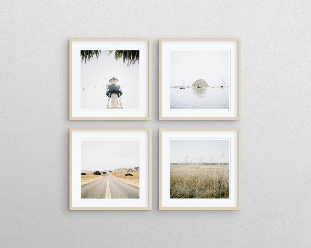 "California Minimal" Gallery Wall Art