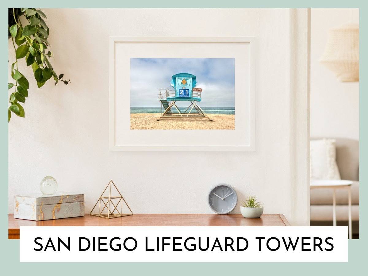 San Diego Lifeguard Towers