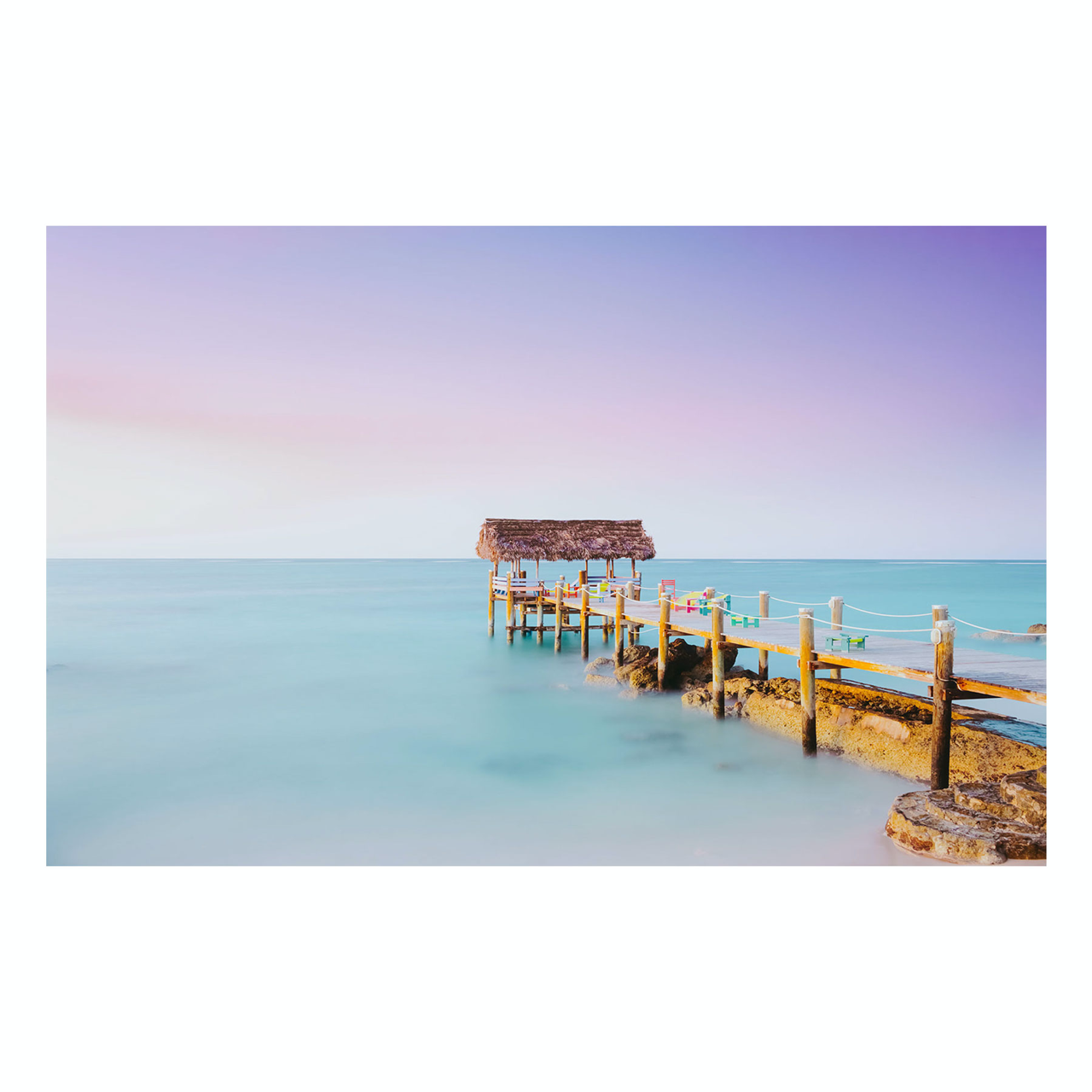 "Piering in Pastel" | Ocean Photography Print