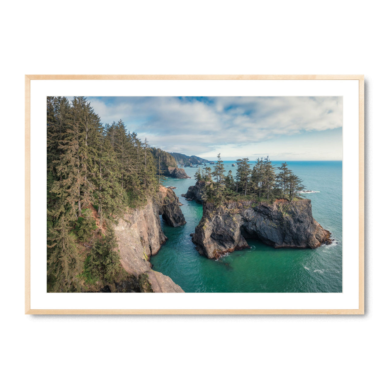 Arch of the Emerald Tide - Fine Art Print