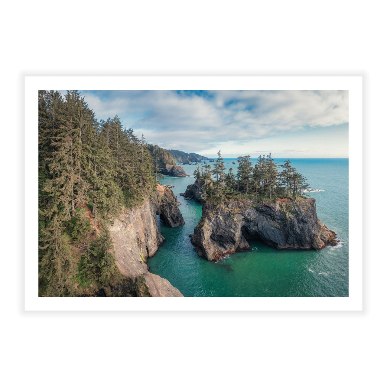 Arch of the Emerald Tide - Fine Art Print