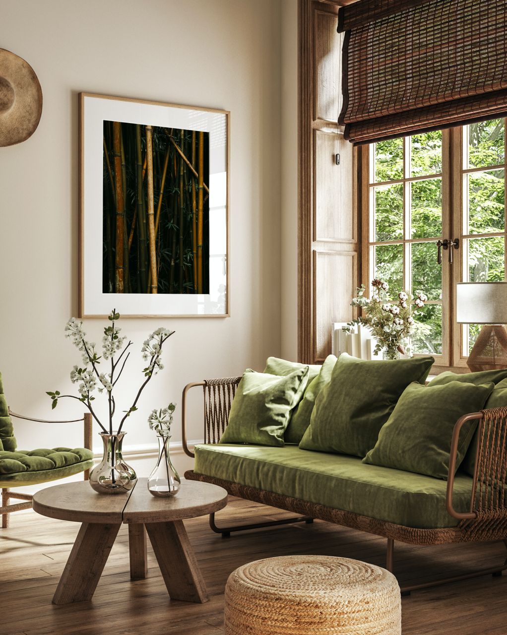 "Bamboo III" Nature Photography Print