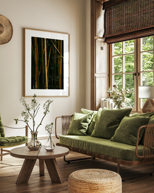 "Bamboo III" Nature Photography Print