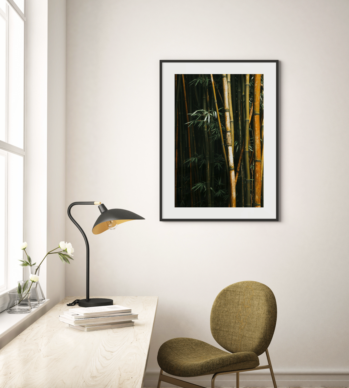 "Bamboo IIII" Nature Photography Print