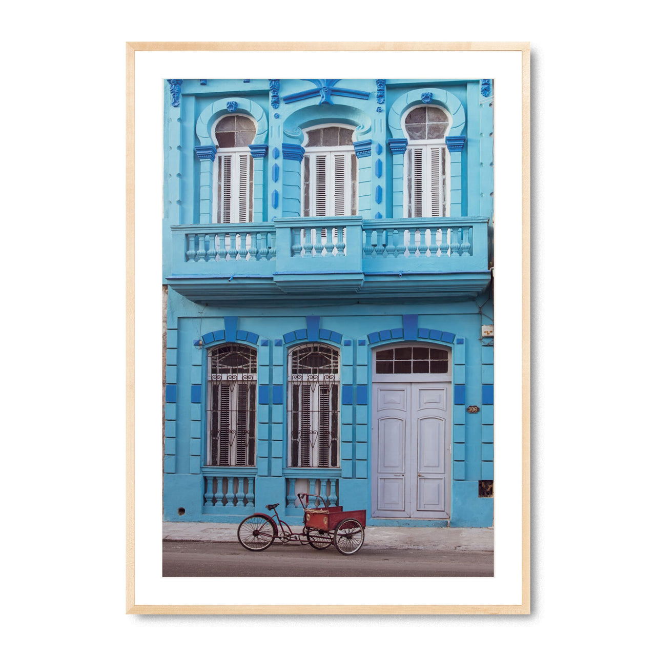 Blue Havana - Fine Art Print