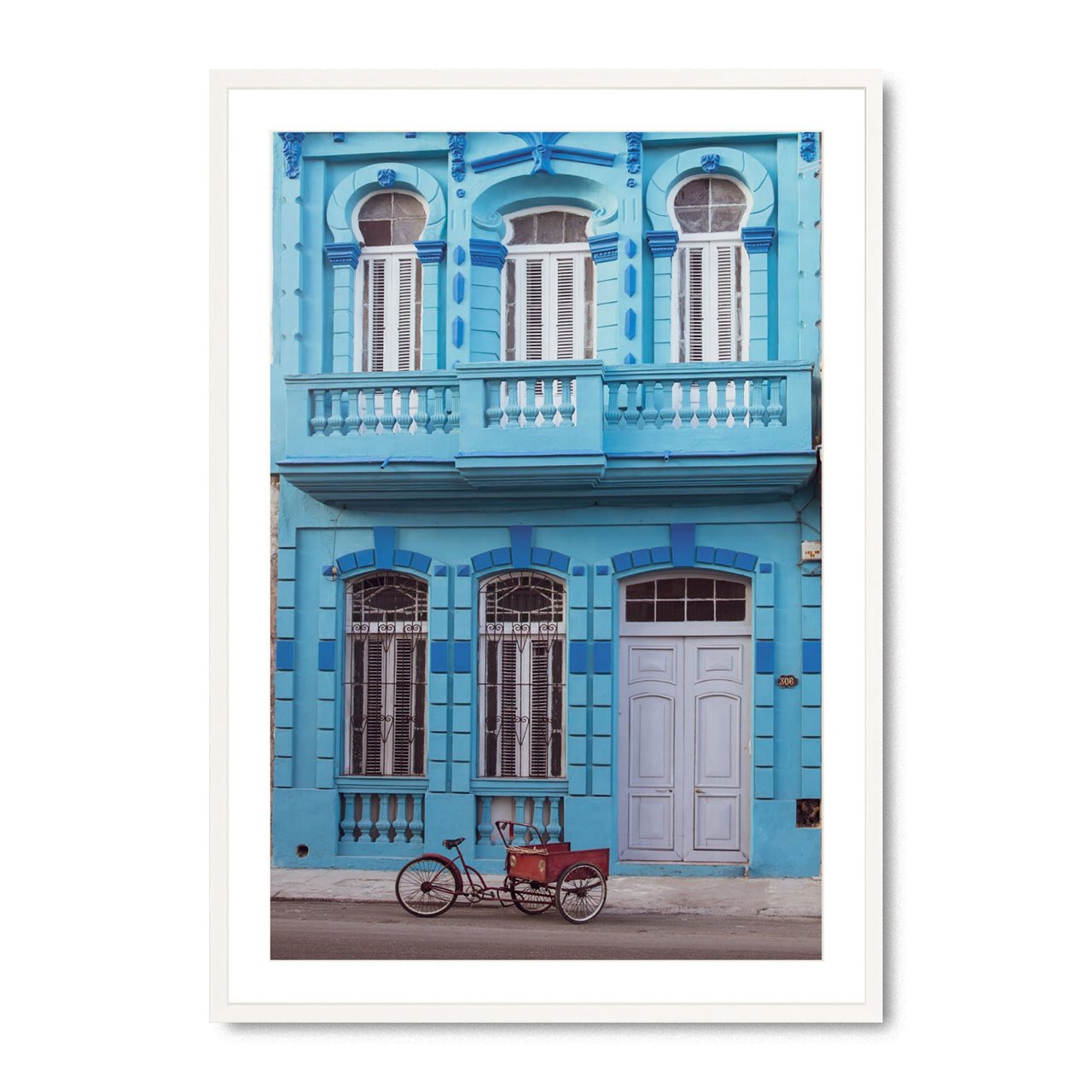 Blue Havana - Fine Art Print