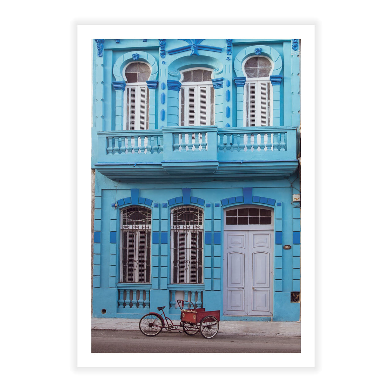 Blue Havana - Fine Art Print