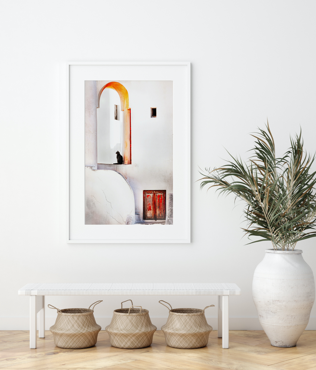 "Cat in the Shade" | Greece Photography Print
