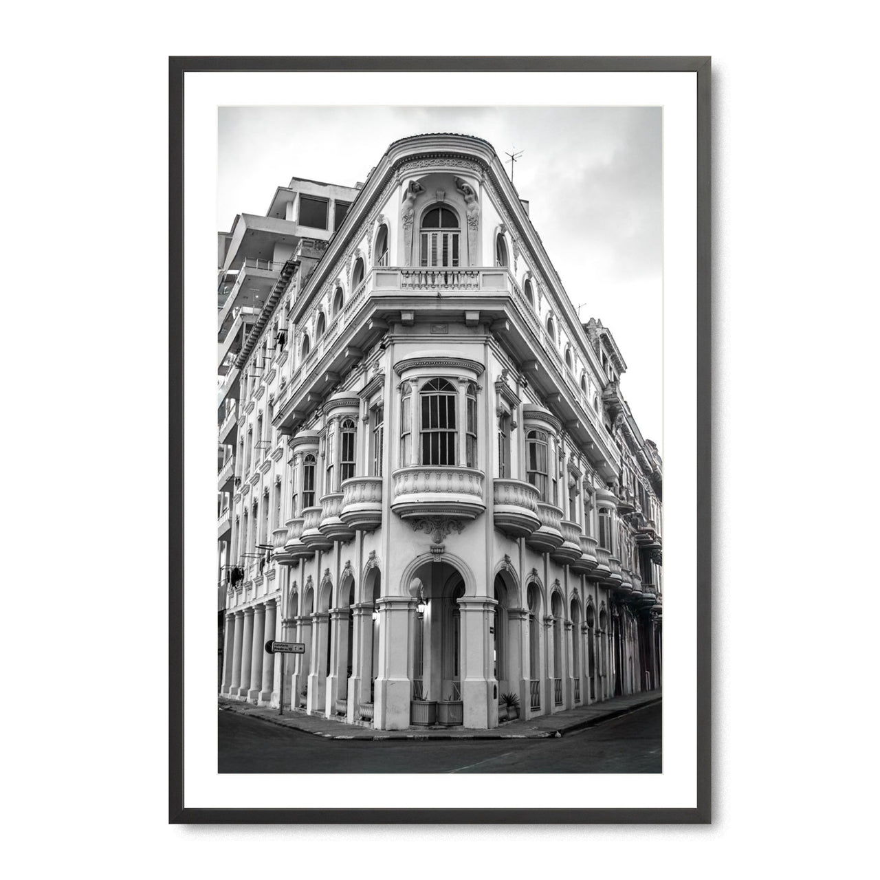 Cuban Architectural Harmony - Fine Art Print