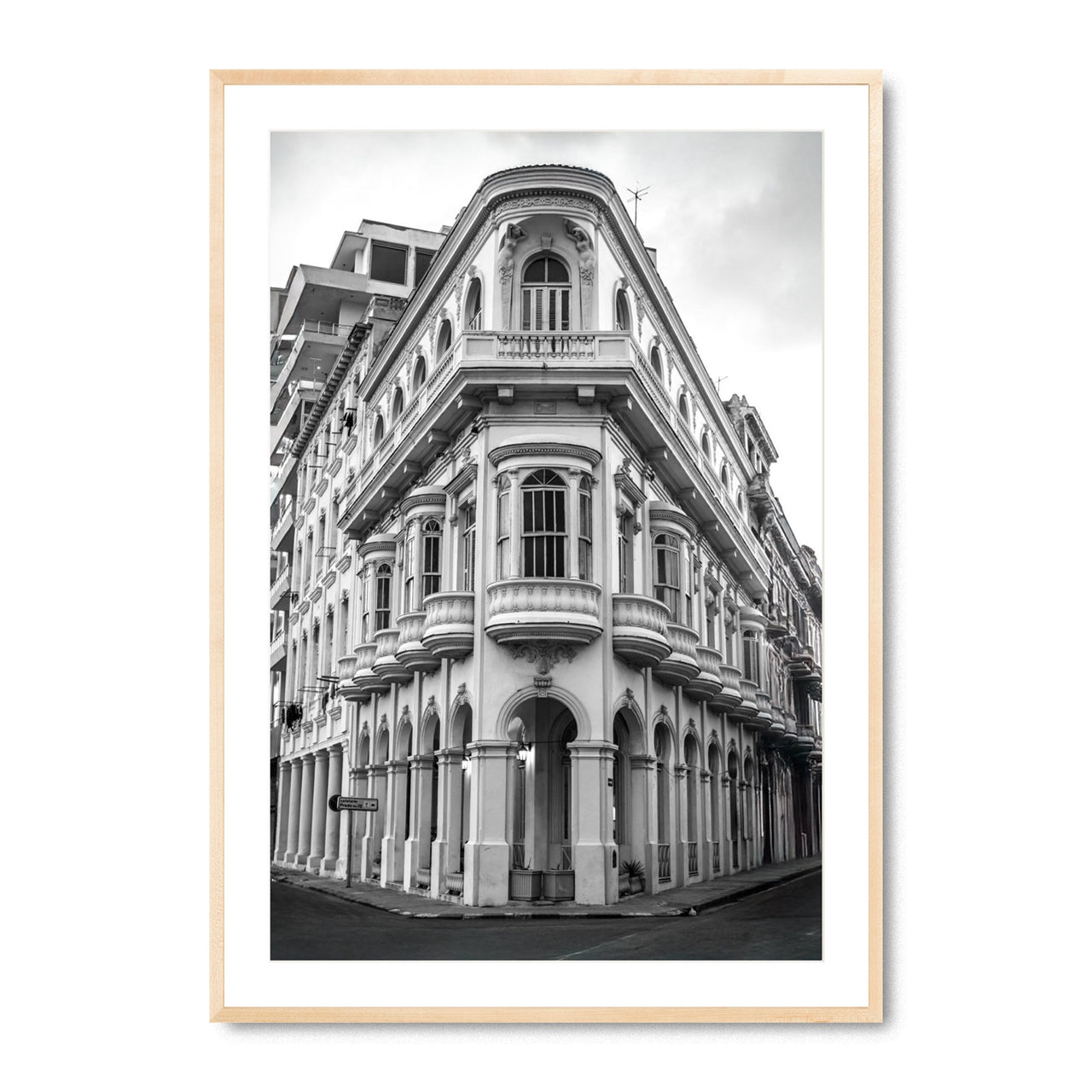 Cuban Architectural Harmony - Fine Art Print