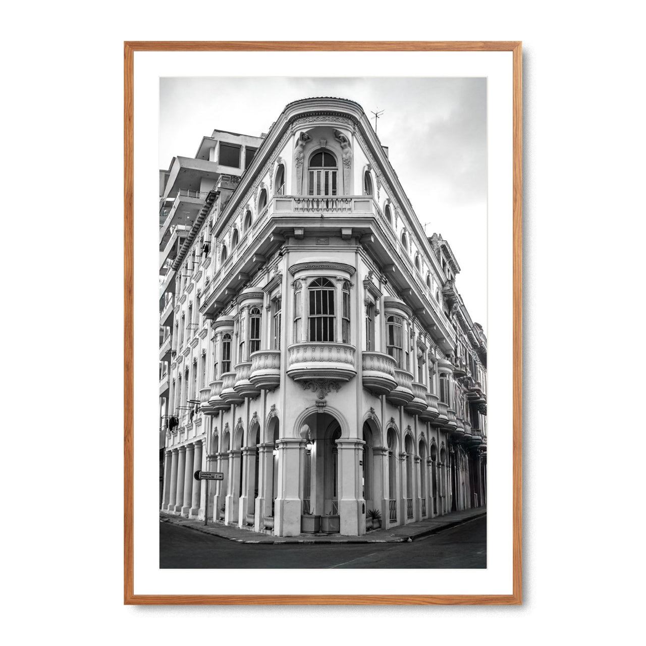 Cuban Architectural Harmony - Fine Art Print