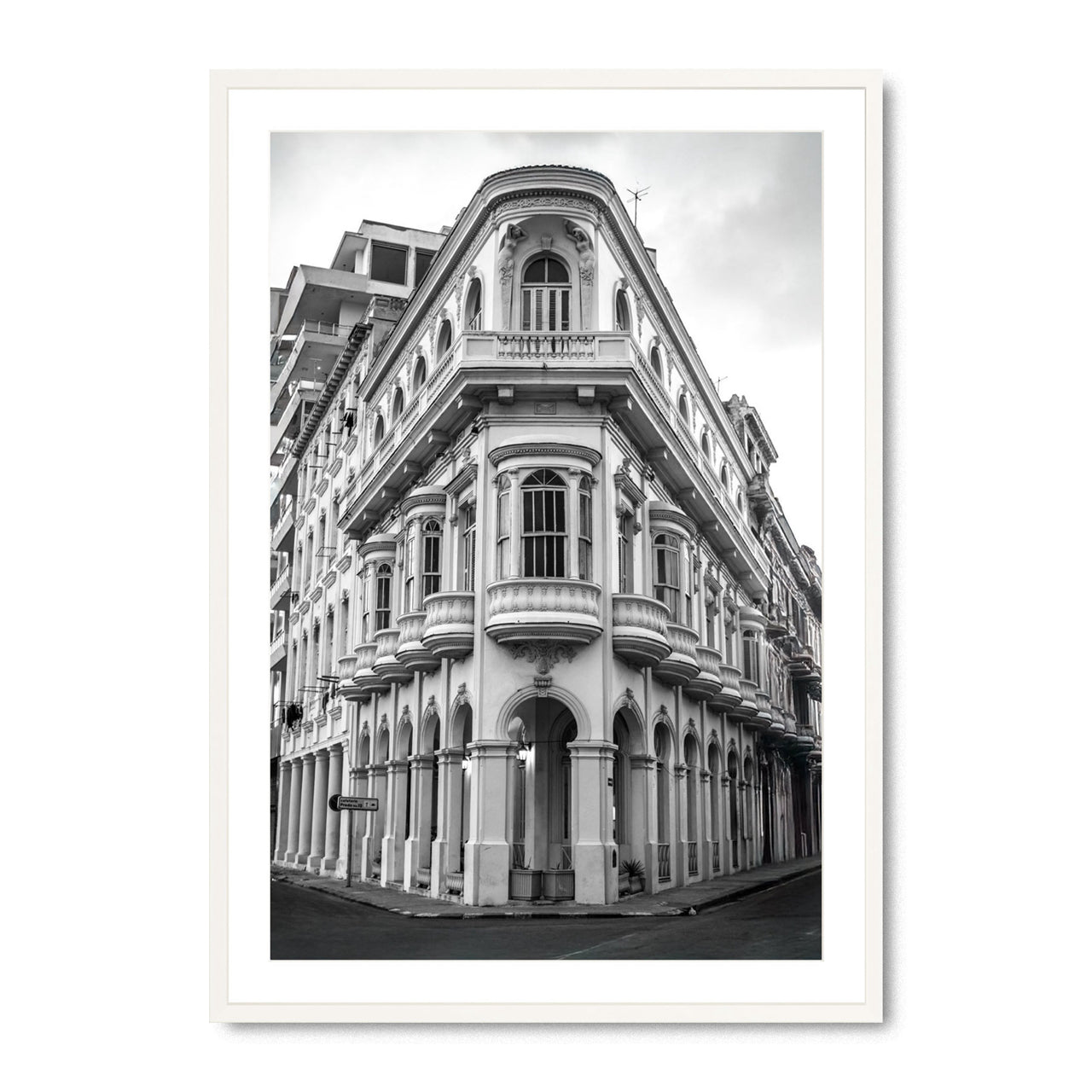 Cuban Architectural Harmony - Fine Art Print