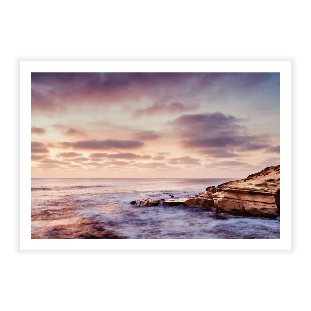 Dreamy Sunset Cliffs - Fine Art Print