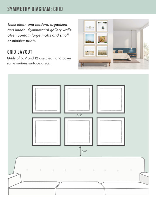 Gallery Wall Guide | Instant PDF Download
