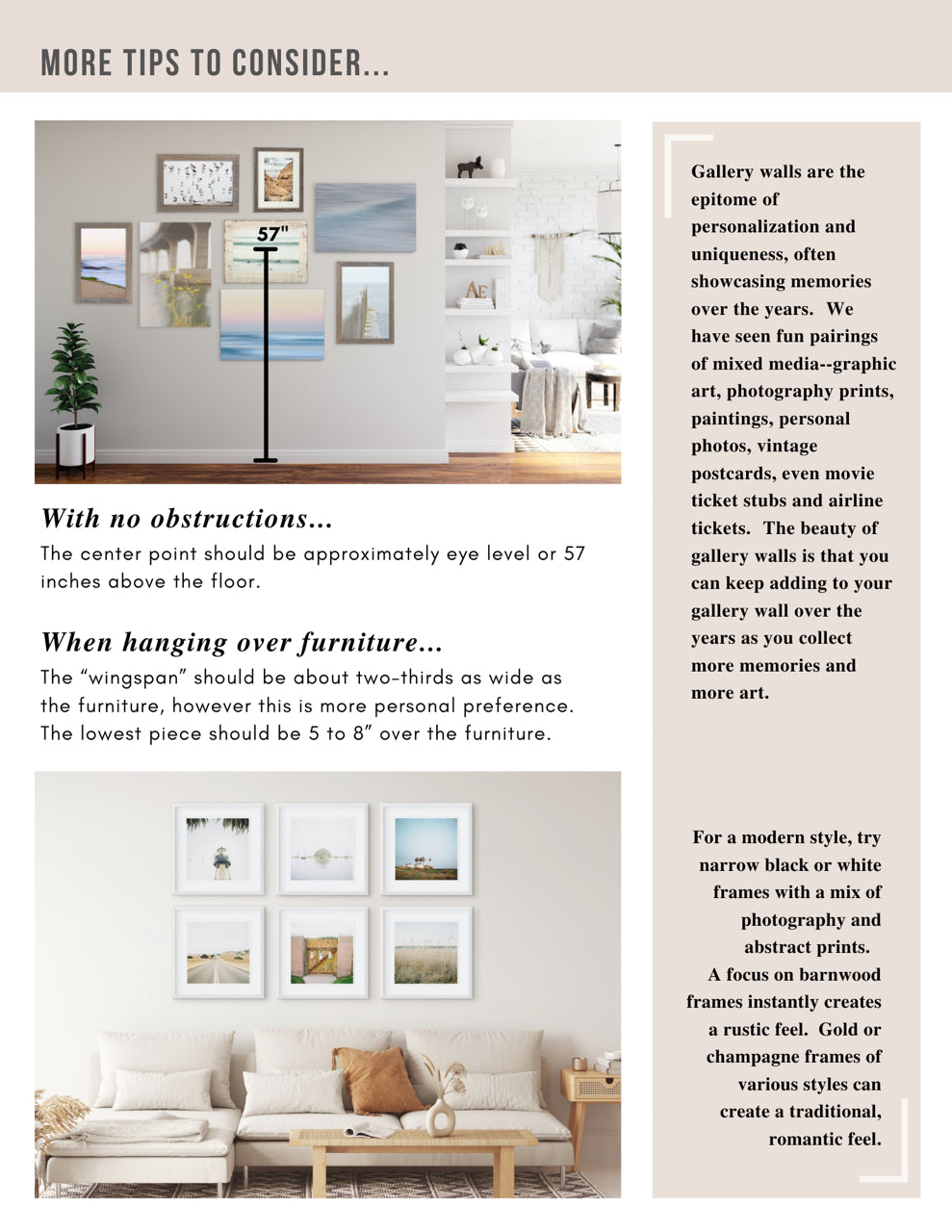 Gallery Wall Guide - Design & Hang Your Perfect Gallery Wall – MK ...