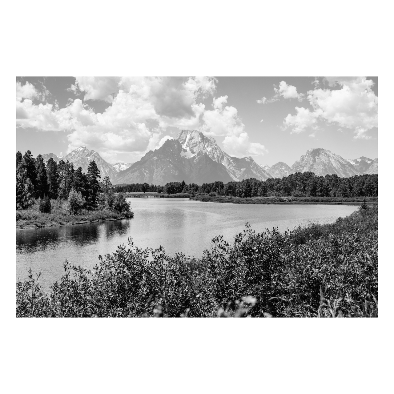 "Grand Tetons" | Mountains Photography Print