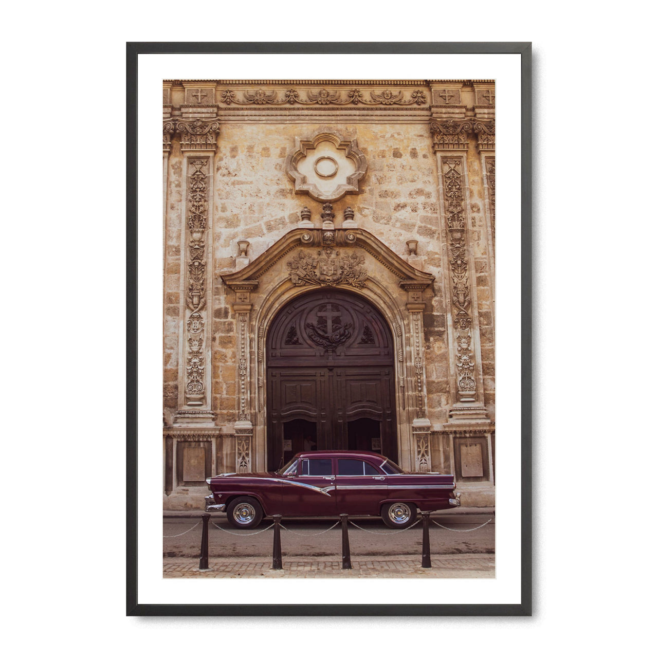 Havana's Violet Ride - Fine Art Print