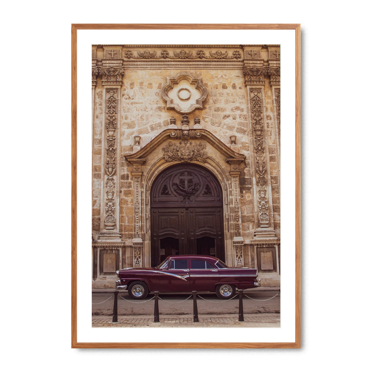 Havana's Violet Ride - Fine Art Print