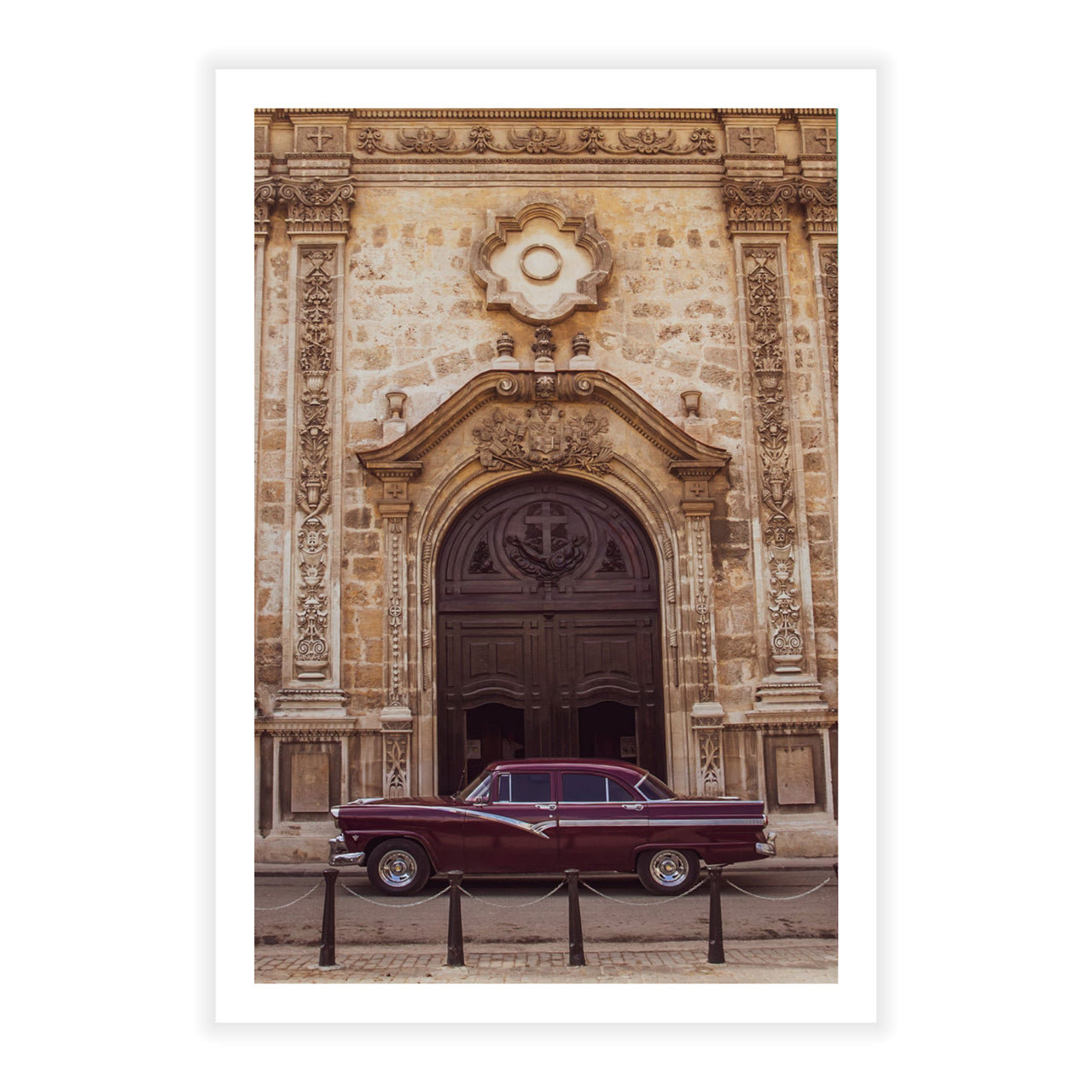 Havana's Violet Ride - Fine Art Print