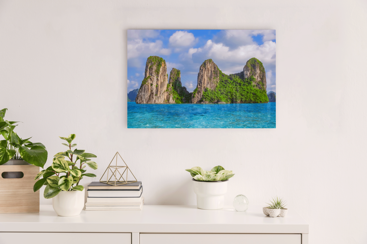 Paradise in Halong Bay | Aluminum Print