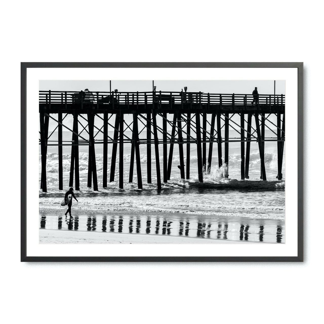 Pier Surfer - Fine Art Print